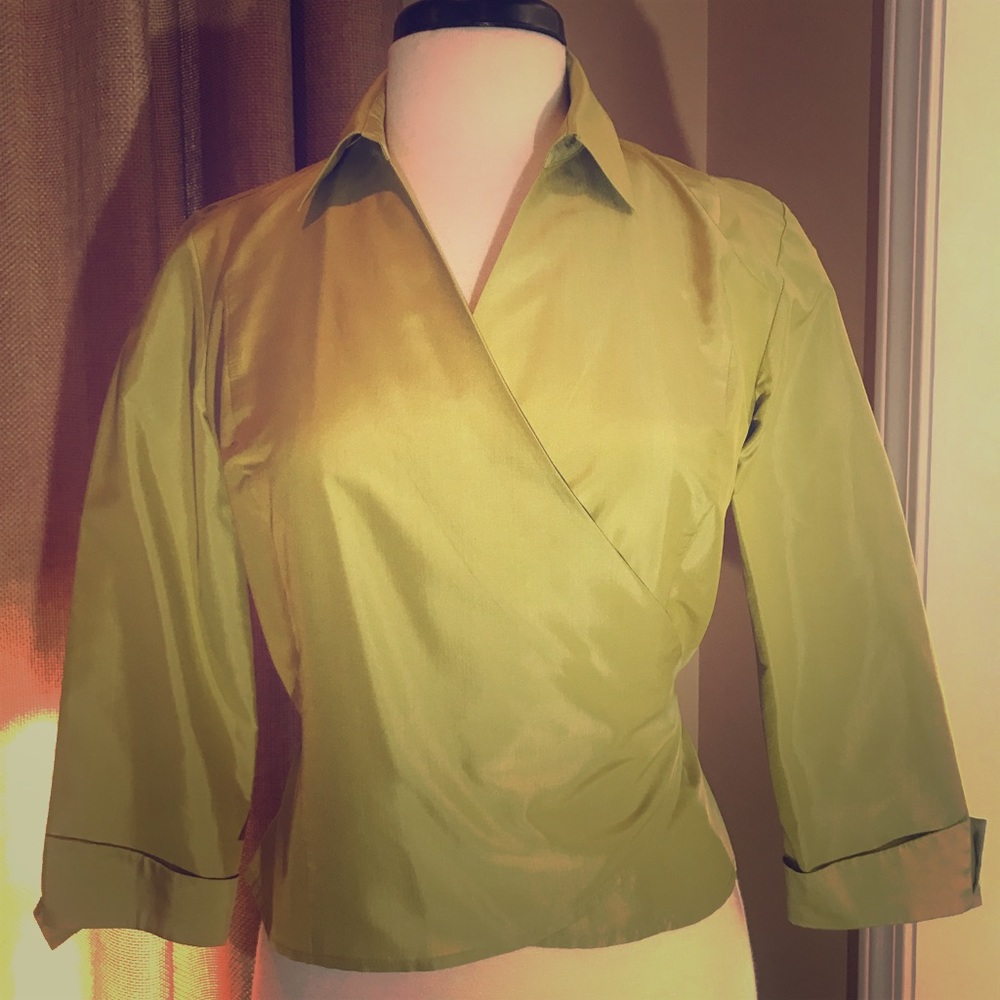 Ann Taylor Silk Blouse.